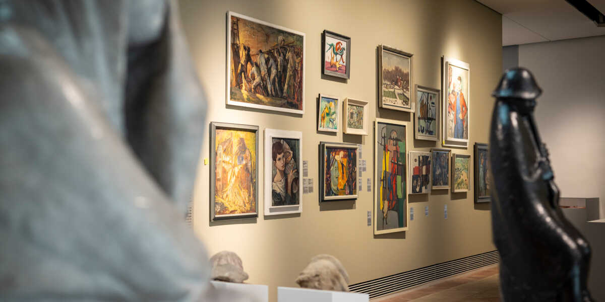 Interner Verweis: Neue Sammlungspräsentation: „Goldlack und Kakteen“, seit 14.9.2025, Angermuseum Erfurt